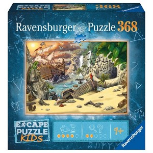 Ravensburger ESCAPE Kids: Pirates Peril Jigsaw Puzzle - 368pc - 1 of 3