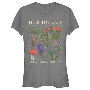 Juniors Womens Harry Potter Hogwarts Herbology T-Shirt - 1 of 4