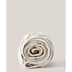 Pact Organic Room Service Sateen Fitted Sheet - 1 of 4