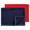 Hudson Baby Infant Boy Rayon from Bamboo Bib, Burp Cloth and Washcloth 10Pk, Red Blue, One Size - 4 of 4