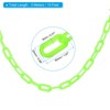 Unique Bargains Adjustable Crowd Control Driveway Plastic Chain Barrier with Snap Hooks - 2 of 4