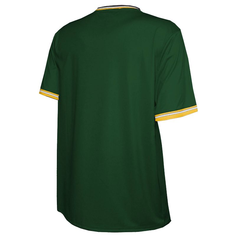 MLB Oakland Athletics Men&#39;s Button Down Jersey, 3 of 4