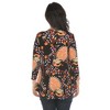 White Mark Women's Vibrant Boho Swing Top - 3 of 4