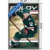 Trends International NHL Minnesota Wild - Matt Boldy 23 Framed Wall Poster Prints - 3 of 4