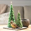 Vance Kitira 12.5" Rhapsody Tree Candle, Green - 4 of 4