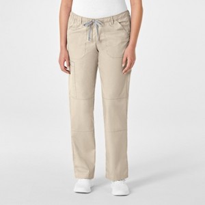 Wink WonderWORK Women's Straight Leg Cargo Scrub Pant - 1 of 4