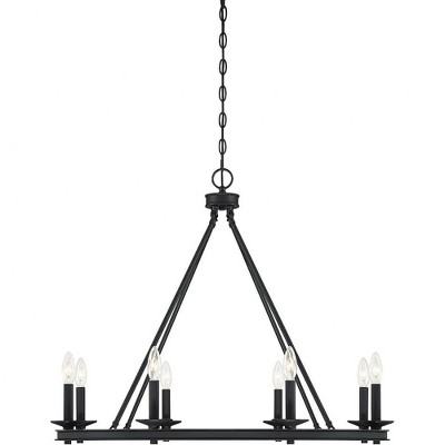 Savoy House Middleton 8 - Light Chandelier in  Matte Black
