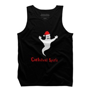 Men's Design By Humans Christmas spirit By darkorikalo Tank Top - 1 of 4