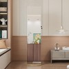 Dexmalle 360°Swivel Jewelry Cabinet with Full Length Mirror - 2 of 4
