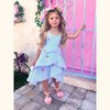 Pretty Petal Southern Belle Tiered Dress Mia Belle Girls - 3 of 4