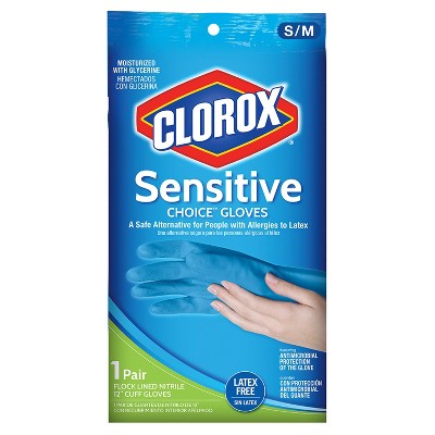 rubber gloves for sensitive hands