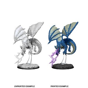 Dungeons & Dragons Nolzur's Marvelous Miniatures - Young Blue Dragon - 1 of 1
