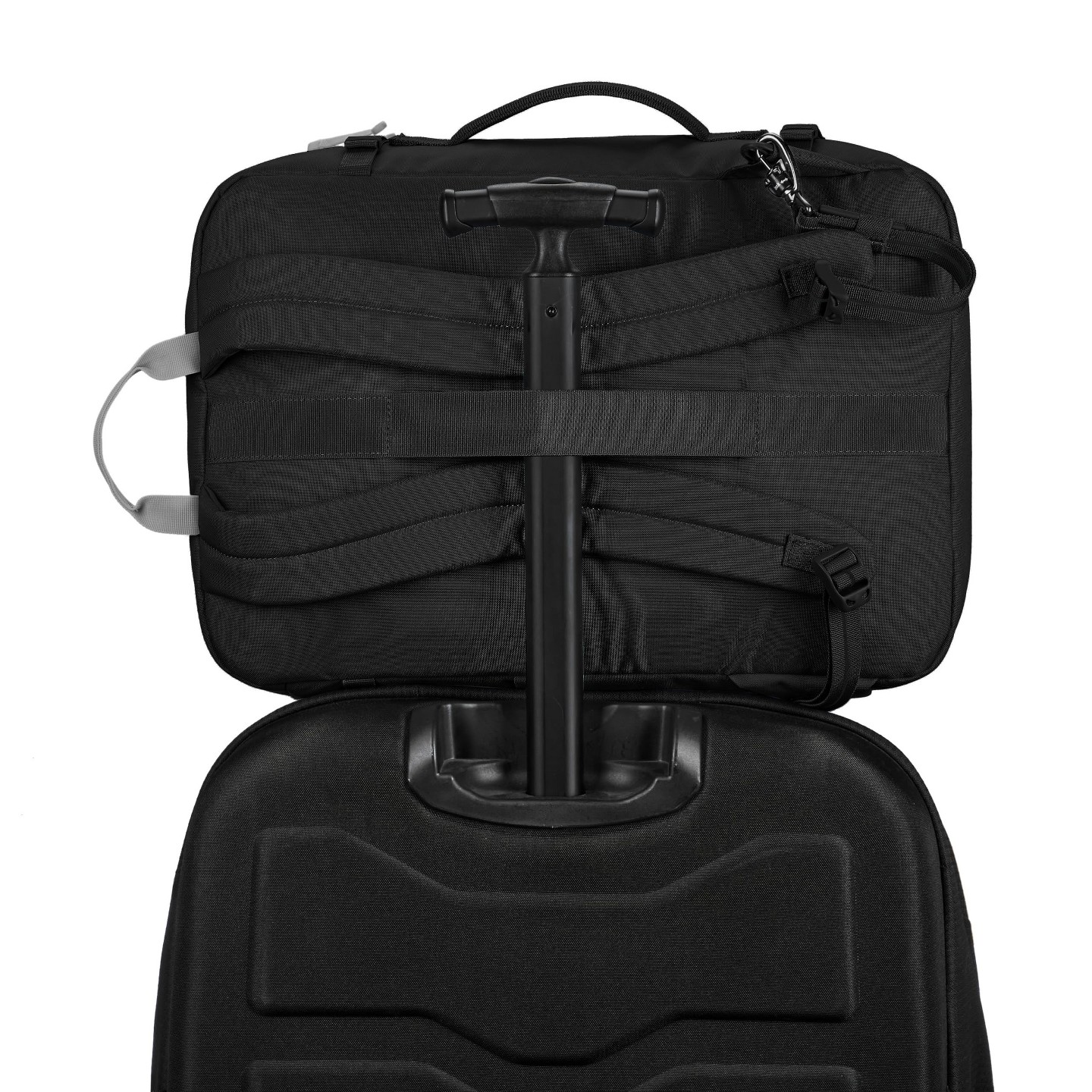 Рюкзак Pacsafe GO 34L Carry-on, Jet Black, цвет: Чёрный — фото 7
