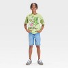 Boys' Minecraft 'Creeper Farm Tour' Short Sleeve Graphic T-Shirt - Lime Green - 4 of 4