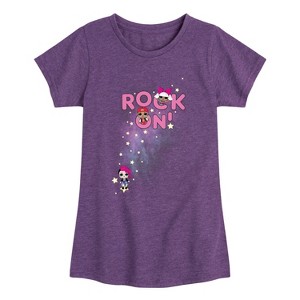 Girls' - LOL Surprise! - Space Rock Girls Fitted Short Sleeve Graphic T-Shirt - 1 of 4