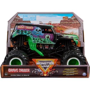 Monster Jam, Official Grave Digger Monster Truck, Collector Die-Cast Vehicle 1:24 - 1 of 3