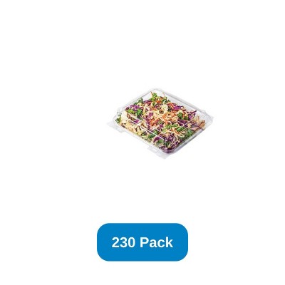 Good Natured Products 1.75" Clear Multi Purpose Clamshell Compostable - Case of 230