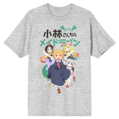 T-shirt Clothing Hair Facial Expression Anime Human - Tohru Dragon