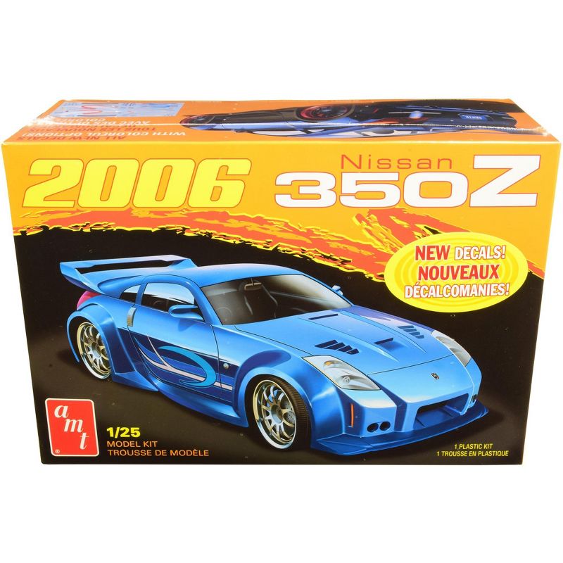 Skill 2 Model Kit 2006 Nissan 350Z 1/25 Scale Model by AMT, 1 of 5