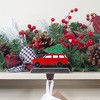 Northlight Vintage Station Wagon Car with Tree Christmas Stocking Holder - 5.25" - 2 of 3