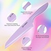 Knife Set with Kitchen Cutting Board, 30 Piece Colour Coding Stainless Steel Boxed Knives Set with Kitchen Shears, 14 Knives with 14 Blade Covers - 3 of 4