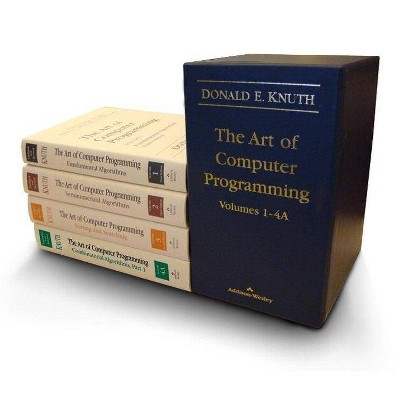 The Art of Computer Programming, Volumes 1-4a Boxed Set - by  Donald Knuth (Mixed Media Product)