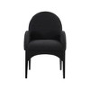 Meridian Furniture,Waldorf Boucle Fabric Dining Chair - 3 of 4
