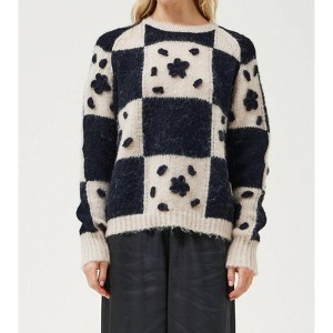 Women's Flower Power Sweater - GRADE & GATHER - 1 of 3