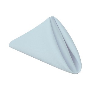 Gee Di Moda Cloth Napkins - 17 x 17 Inch - Heavy Duty Washable Polyester - Set of 12 - 1 of 4