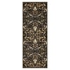 Vintage Floral Area Rug for Living Room Forest Leaves Pattern Rugs for Bedroom Dining Room Office Thin Non Slip Low Pile Rug - 2 of 4