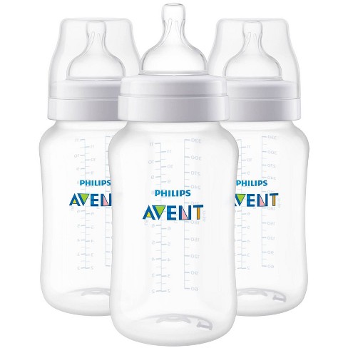 Philips Avent Glass Natural Baby Bottle With Natural Response Nipple -  Clear - 4oz : Target