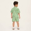Toddler Gingham 2pc Top and Bottom Set - kate spade new york x Target Green/White - 2 of 4