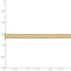 Black Bow Jewelry 4mm, 14k Yellow Gold, Solid Herringbone Chain Bracelet - 4 of 4
