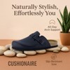 CUSHIONAIRE Haze Mens Clogs | Comfortable Slip-On Clogs for Men with Arch Support and Cork Suede Footbed | Perfect Potato Shoes for Indoor&Outdoor Use - 4 of 4