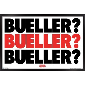 Trends International FERRIS BUELLER - BUELLER Framed Wall Poster Prints - 1 of 4