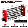 WOWLIVE Power Tools Organizer Wall Mount, Cordless Drill Organizer, 4 Layers Tool Rack for Garage, 8 Drill Holders, TR002 - 4 of 4