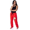 DC Comics Men's The Flash Classic Logo Loungewear Sleep Pajama Pants Red - 3 of 4