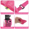 Unique Bargains Nylon Adjustable Shoulder Strap Mesh Water Bottle Holder - 3 of 4