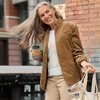 Lands' End Women's Wide Wale Corduroy Blazer - 4 of 4