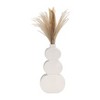 Sagebrook Home Stacked Circle Ceramic Vase - Contemporary Creative Abstract Vase for Home or Office Decorative - 4 of 4