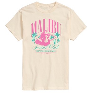 Men's - Barbie - Malibu Social Club Short Sleeve Graphic T-Shirt - 1 of 3
