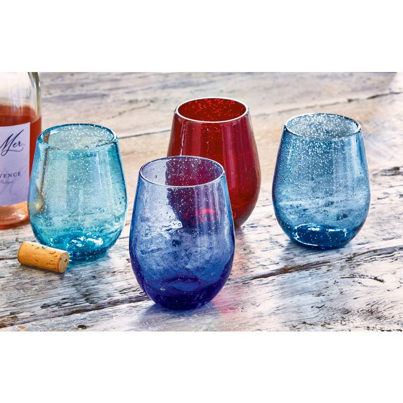 TAG Bubble Glass Stemless Wine Glass Parent, 5 of 9