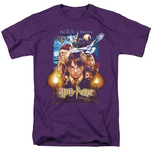 Harry Potter Movie Poster Adult T-Shirt - 1 of 4
