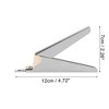 Unique Bargains Portable U-shaped Flat Nail Clippers 4.72"x2.26" 1 Pc - 4 of 4