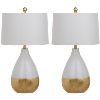 Kingship Glass Table Lamp - 24 Inch Height - LIT4502 - Safavieh