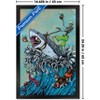 Trends International David Lozeau - Great White Wave Framed Wall Poster Prints - 3 of 4