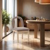 Meridian Furniture,Conrad Linen Textured Fabric Dining Chair - 2 of 4