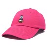 Dalix Ragdoll Cat Embroidered Cotton Dad Hat Cute Cat Lover Adjustable Baseball Cap for Everyday Style Womens - 4 of 4