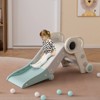 Safstar Folding Freestanding Toddler Slide for Toddlers Age 18+ Months w/ Climber Indoor - 3 of 4