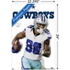 Trends International NFL Dallas Cowboys - CeeDee Lamb Feature Series 24 Unframed Wall Poster Prints - 3 of 4